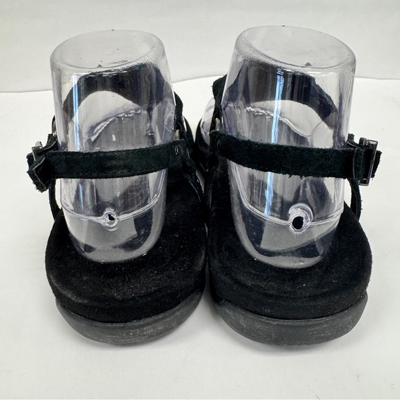 Vionic Black Kirra Toe Post Thong Sandal Adjustable Buckle Arch Support Size 7.5 - Picture 3 of 7